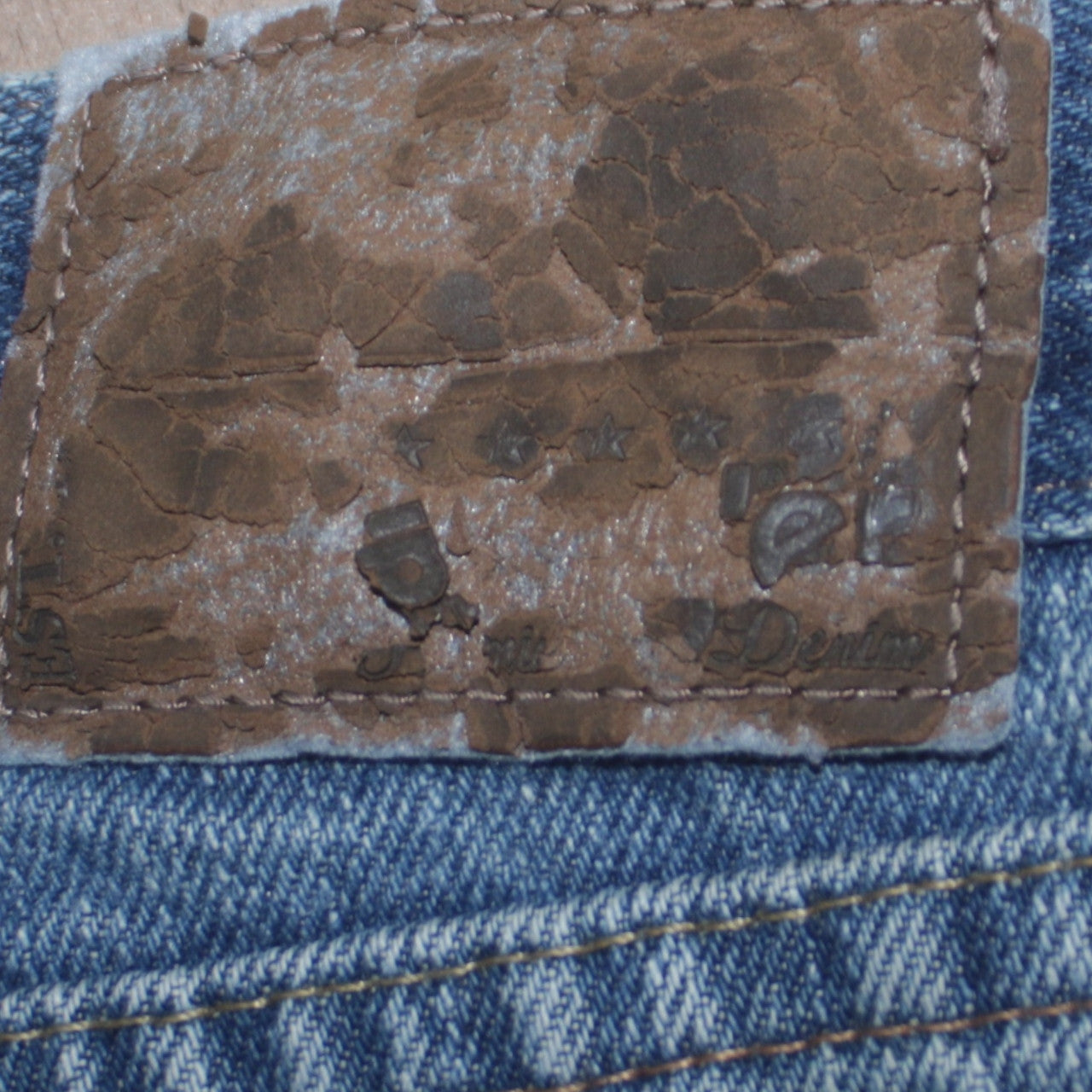 Wrangler Men's Blue Relaxed Straight 38x30 Denim Jeans