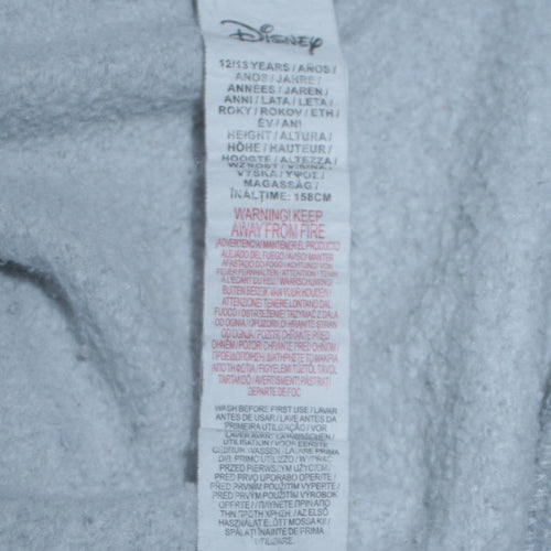 Disney at Primark Girls Grey Stitch Christmas Pullover Sweatshirt 12-13 Yrs