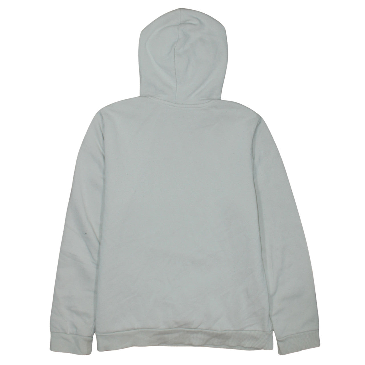 Adidas Women Beige Logo Pullover Hoodie Size L-16/18