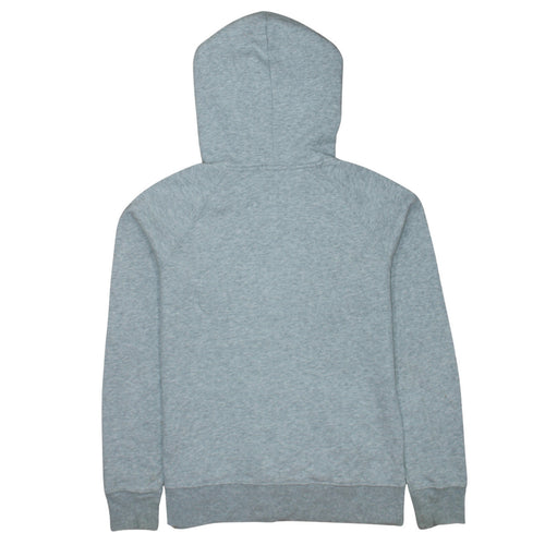 GAP Men's Grey Full Zip Hoodie Sweatshirt Size M Logo Fleece