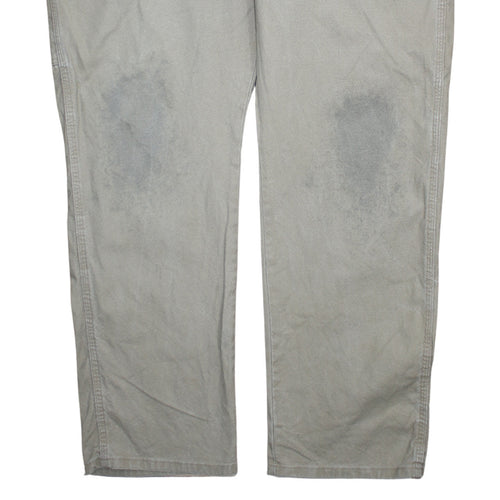 Wrangler Men's Beige Carpenter Workwear Trousers Size 44x32