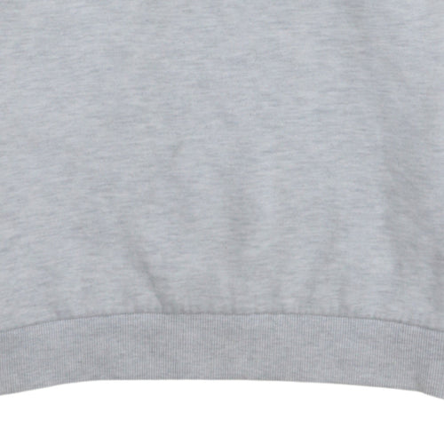 Superdry Womens Grey Crew Neck Pullover Sweatshirt Size 12