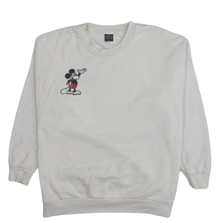 Pep&Co Disney Mickey Mouse White XL Unisex Sweatshirt