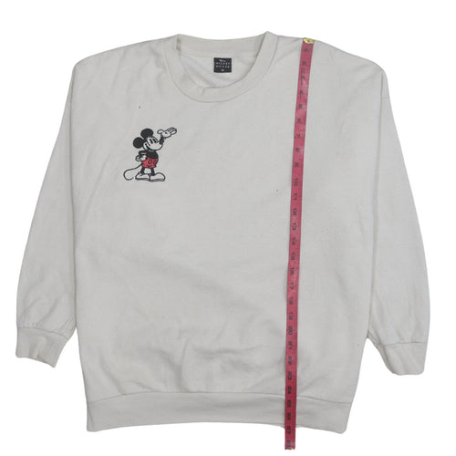 Pep&Co Disney Mickey Mouse White XL Unisex Sweatshirt