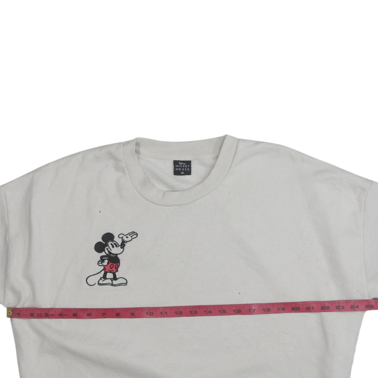 Pep&Co Disney Mickey Mouse White XL Unisex Sweatshirt