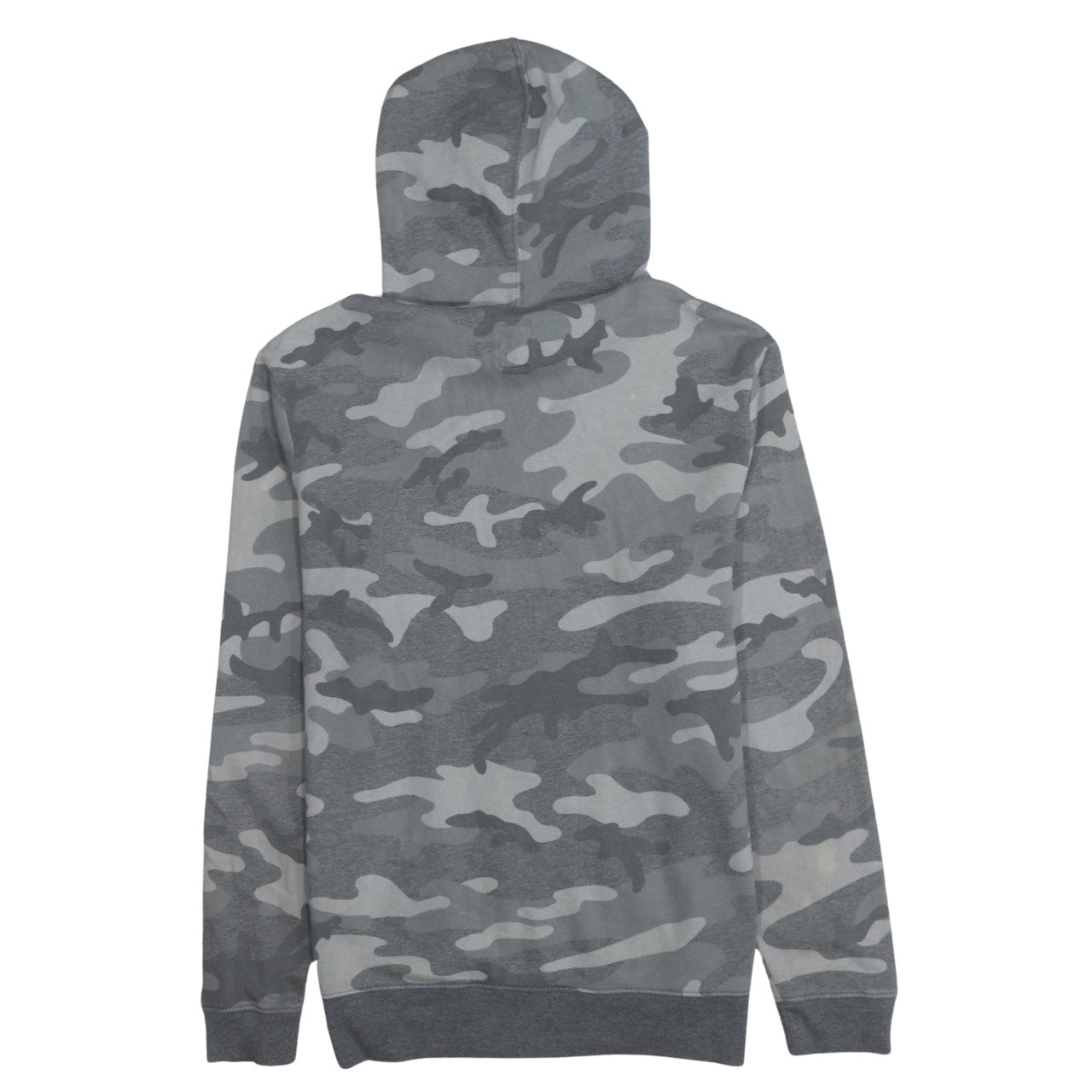 GAP Men's Grey Camouflage Pullover Hoodie Size M