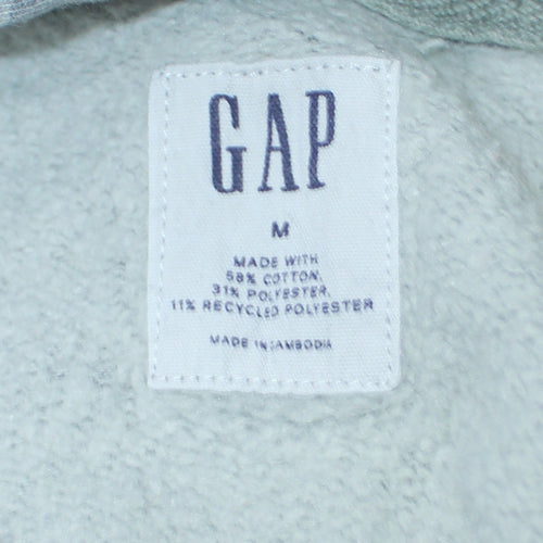 GAP Men's Grey Camouflage Pullover Hoodie Size M