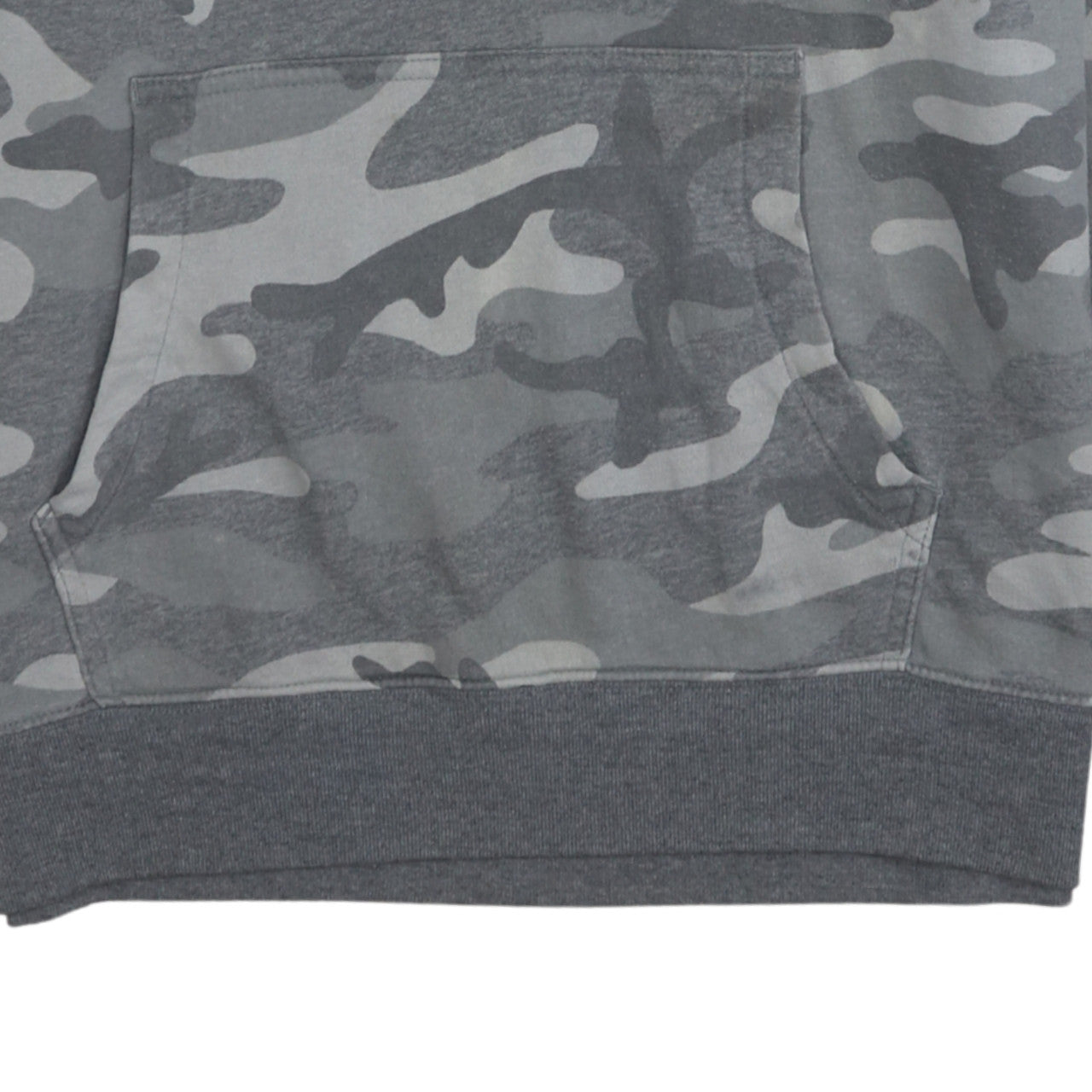 GAP Men's Grey Camouflage Pullover Hoodie Size M