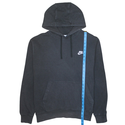 Nike Men's Black Pullover Fleece Hoodie L Regular Fit
