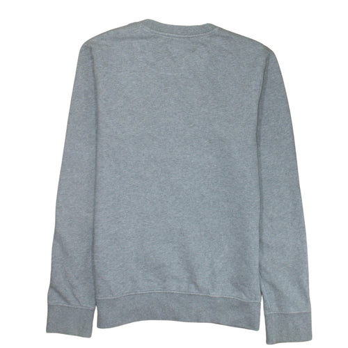 Calvin Klein Jeans Men's Grey Logo Crew Neck Sweatshirt M