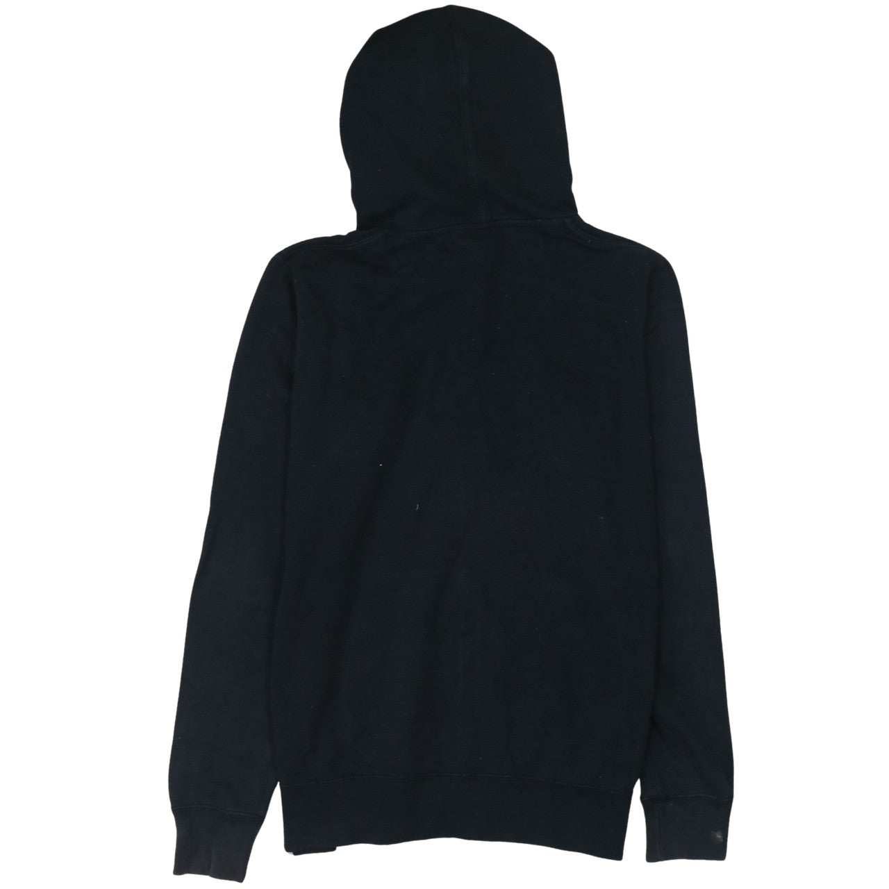 Nike Womens Black Full Zip Hoodie XL Cotton Blend Graphic Print