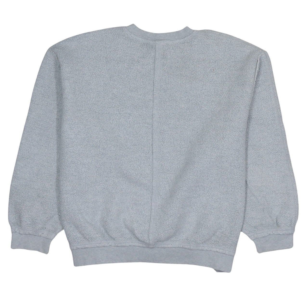 Adidas Women Grey Crew Neck Pullover Sweatshirt Size 12