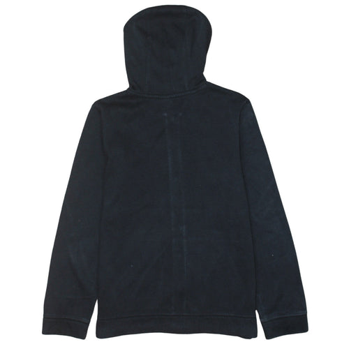Nike Boys Black Full Zip Hoodie L 147-158cm Cotton Blend Casual