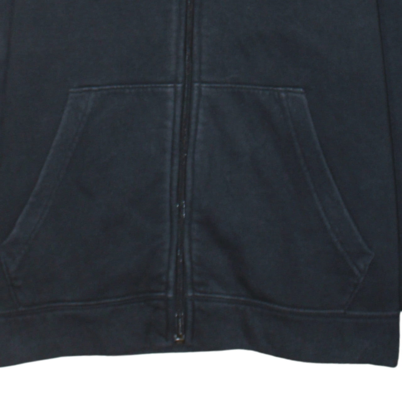 Nike Boys Black Full Zip Hoodie L 147-158cm Cotton Blend Casual