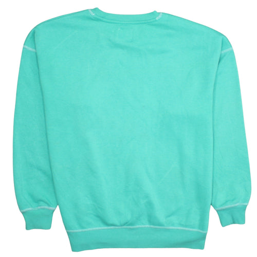Disney 100 at Primark Women's Green Mickey & Pluto Sweatshirt 2XS