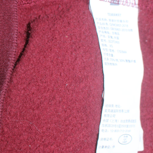 Hollister Men’s Red Crew Neck Logo Sweatshirt XS Fleece Pullover