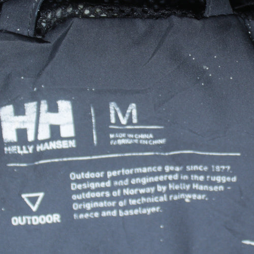 Helly Hansen Men's Black Waterproof Hooded Rain Jacket M