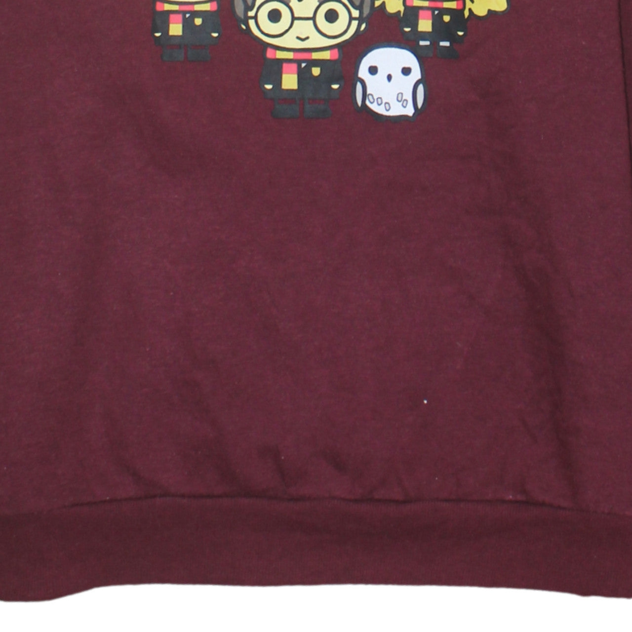 Primark Women Burgundy Harry Potter Graphic Pullover Sweatshirt L 14/16
