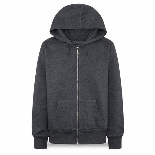Atmosphere Women Grey Size 10 Full Zip Hoodie with Pockets