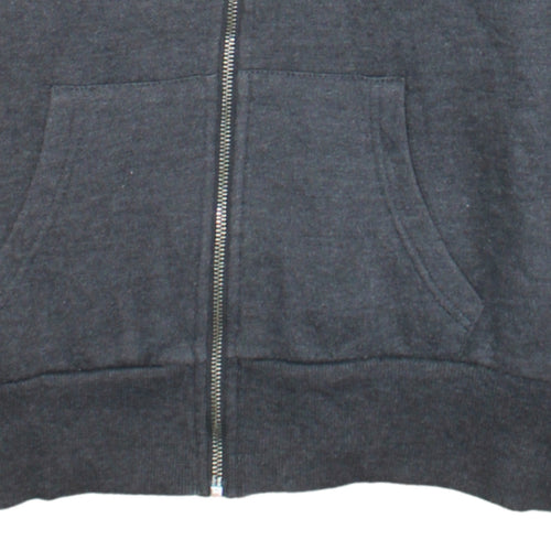 Atmosphere Women Grey Size 10 Full Zip Hoodie with Pockets