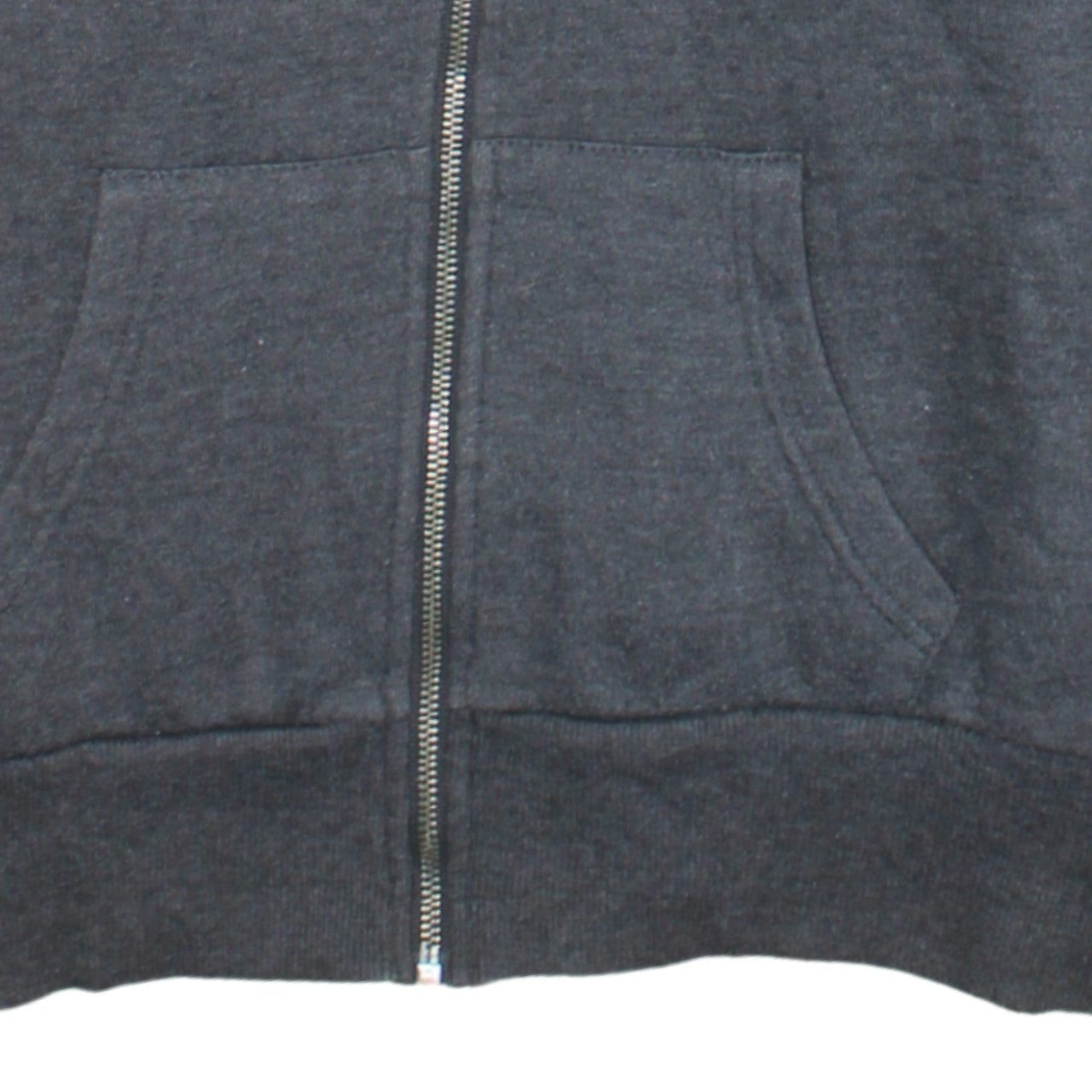Atmosphere Women Grey Size 10 Full Zip Hoodie with Pockets
