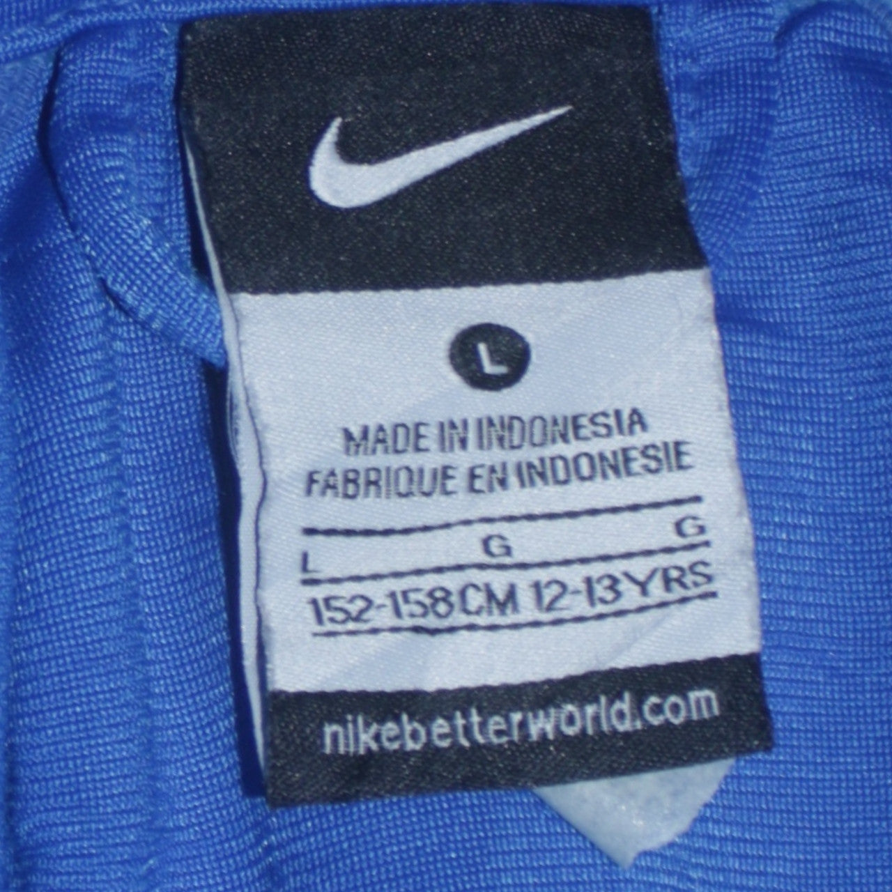 Nike Boys Blue Full Zip Physical Education Sweatshirt 12-13 Years