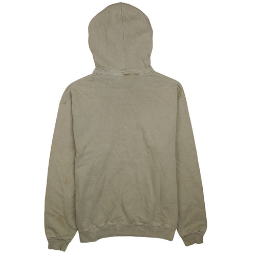 Champion Mens Beige Pullover Hoodie L Regular Fit Vintage Sportswear