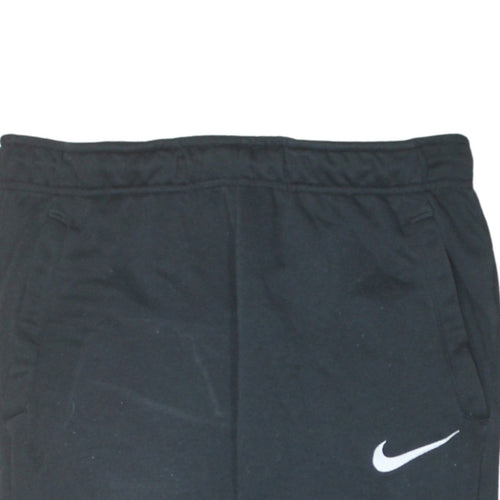Nike Men's Black Dri-Fit Jogger Active Trousers Size M