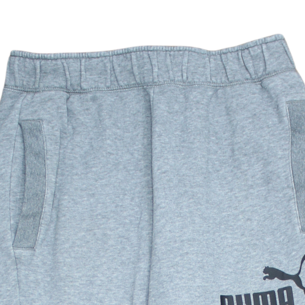 Puma Men's Grey M Jogger Sweatpants Elastic Waist Pockets
