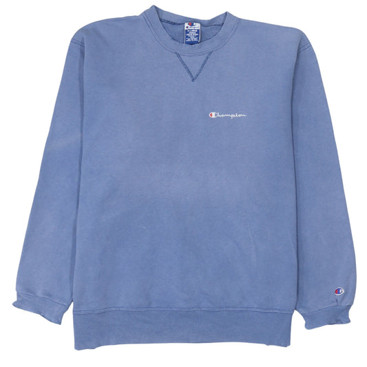 Champion Men's Blue XL Pullover Crew Neck Sweatshirt