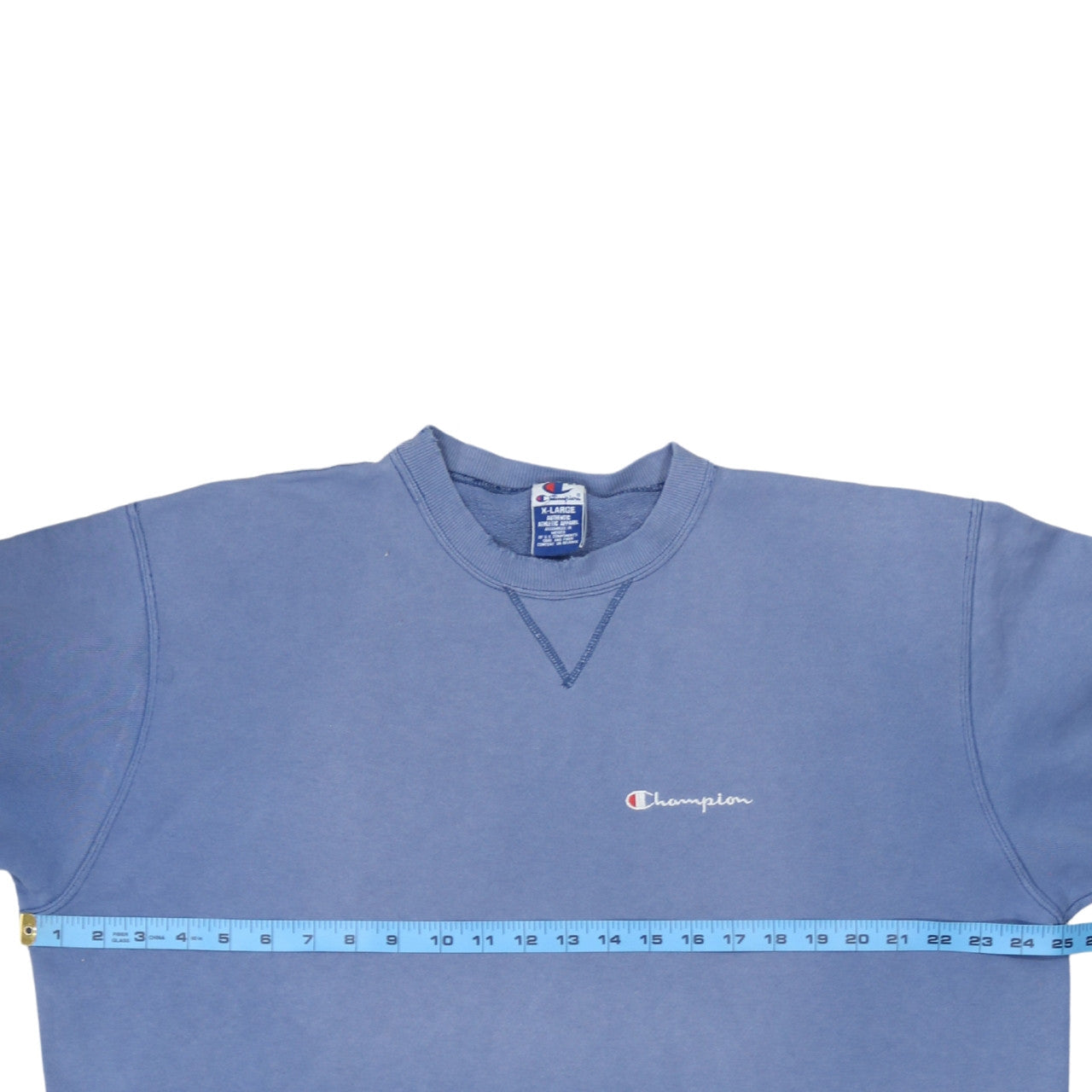 Champion Men's Blue XL Pullover Crew Neck Sweatshirt