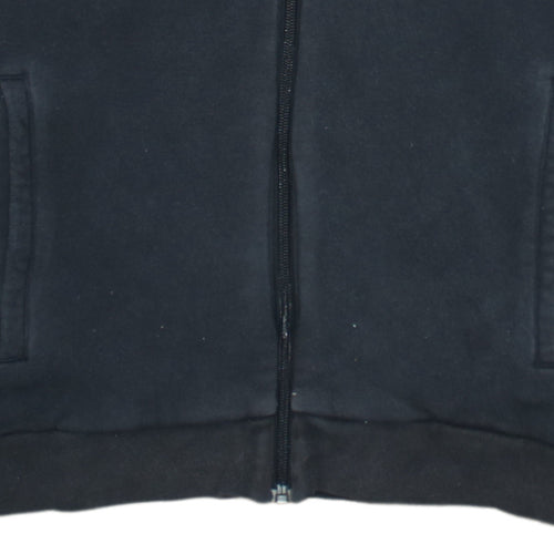 adidas Men's Black Full Zip Fleece Hoodie Size M