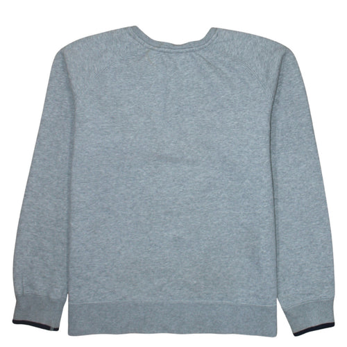 Nike Men's Grey Air Logo Crew Neck Pullover Sweatshirt Size S