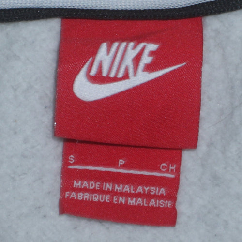Nike Men's Grey Air Logo Crew Neck Pullover Sweatshirt Size S