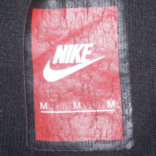 Nike Men's Black Full Zip Hoodie M Sports Fleece Sweatshirt