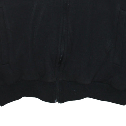Nike Men's Black Full Zip Hoodie M Sports Fleece Sweatshirt