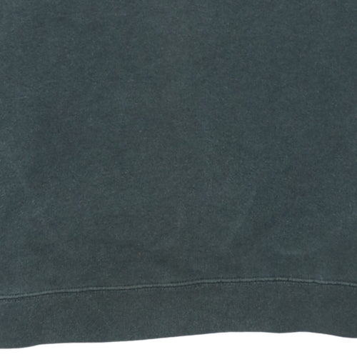Nike Men’s Green Embroidered Logo Crew Neck Sweatshirt Size M