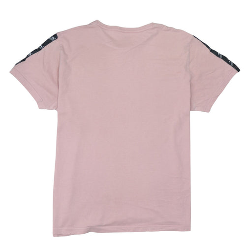 Puma Men's Pink Logo Crew Neck 2XL Short Sleeve Sports T-Shirt