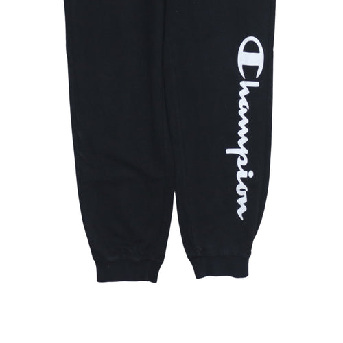 Champion Men’s Black Small Jogger Sweatpants Cotton Blend