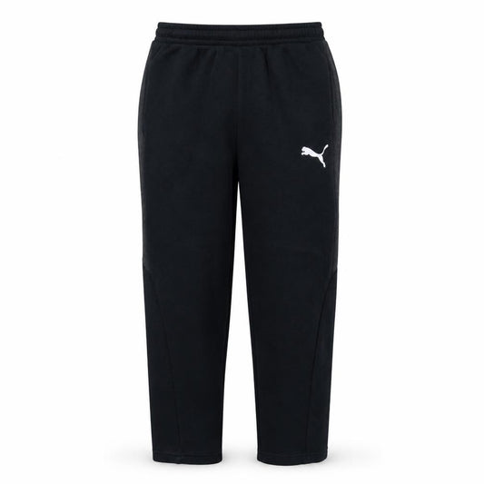 Front view of Puma Men’s Black Jogger Sweatpants M Regular Fit Activewear