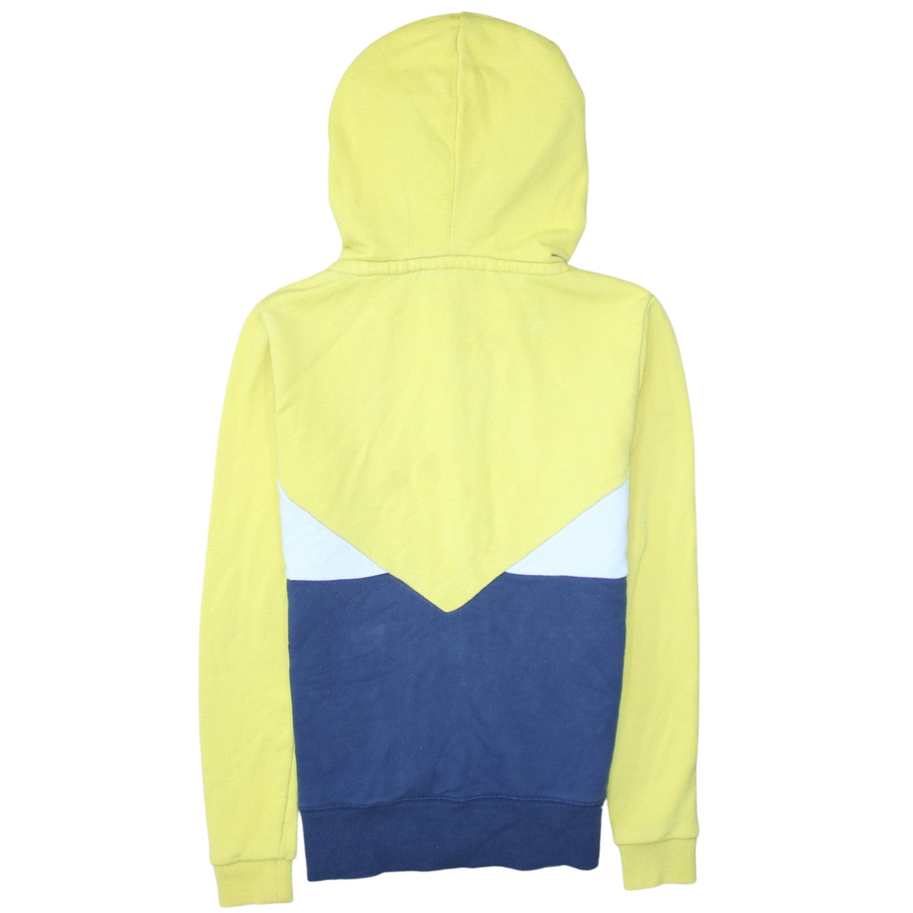 Diesel Teens Yellow XS Full Zip Hooded Sweatshirt with Logo