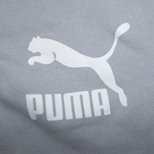 Puma Men's Grey Pullover Hoodie Size M Sportswear