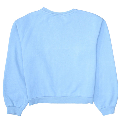 Disney Mickey Mouse Blue Sweatshirt Unisex Adults S Pullover