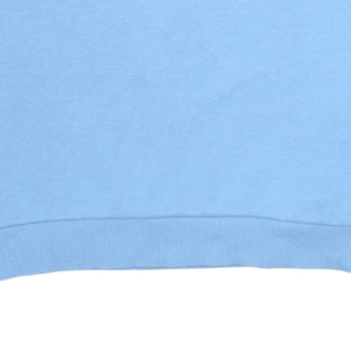Disney Mickey Mouse Blue Sweatshirt Unisex Adults S Pullover