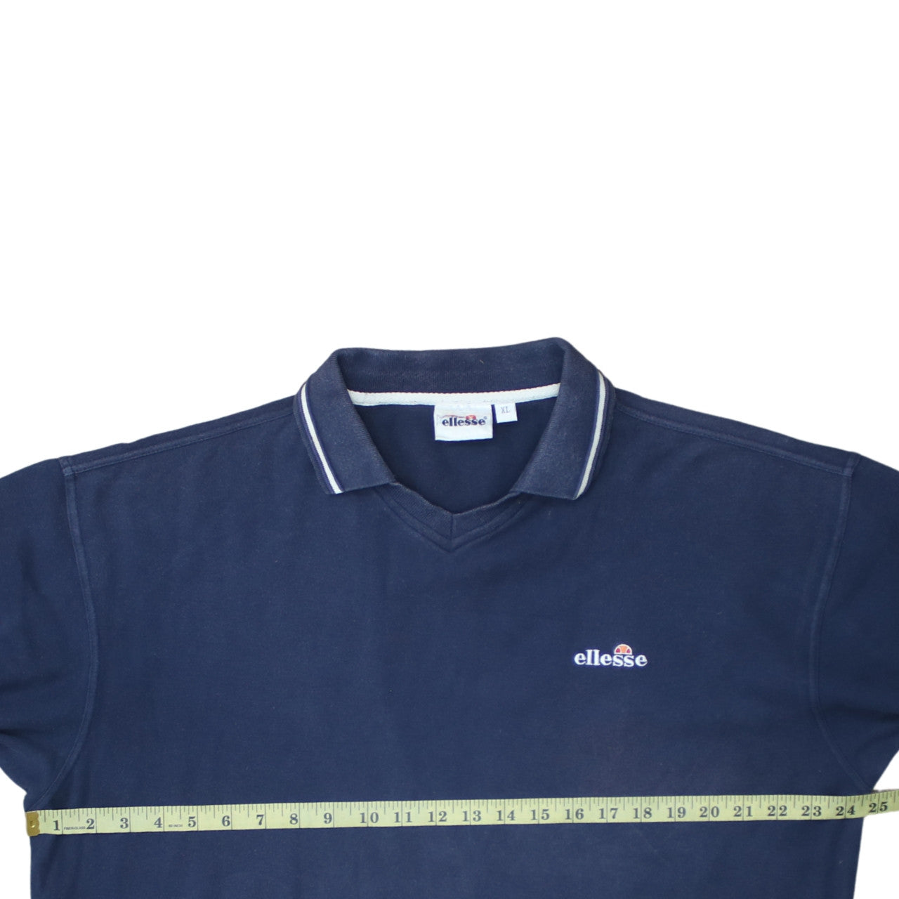 Ellesse Men's Blue XL Polo Shirt Cotton Embroidered Logo