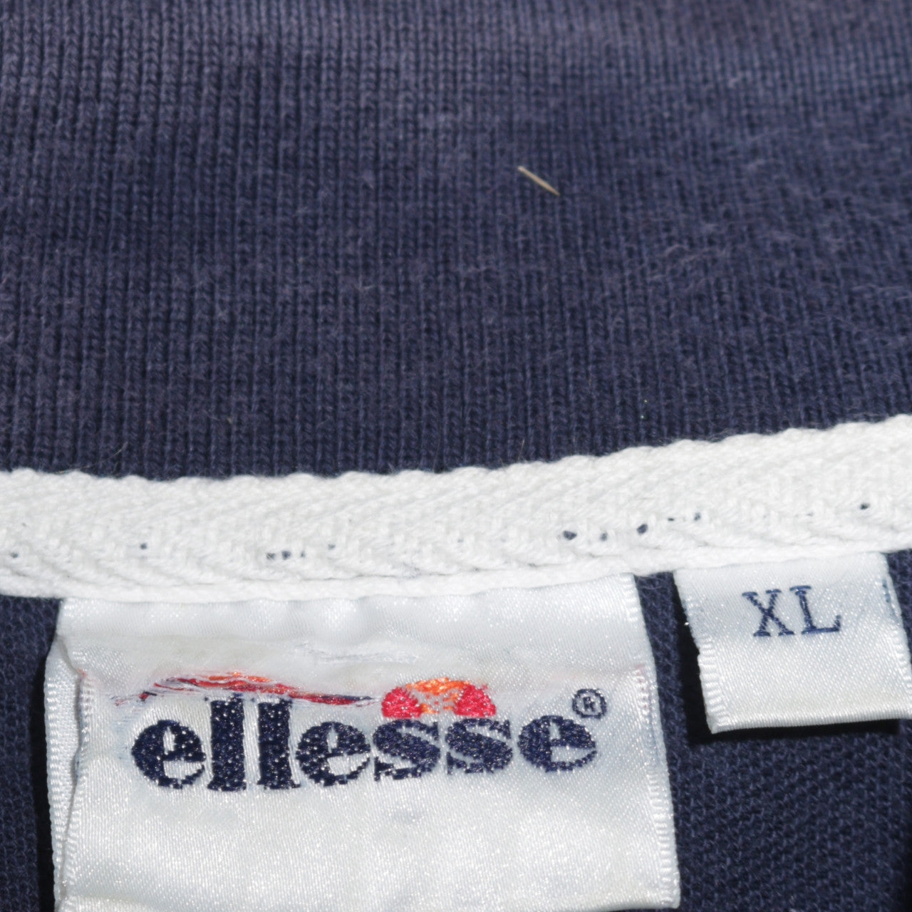 Ellesse Men's Blue XL Polo Shirt Cotton Embroidered Logo