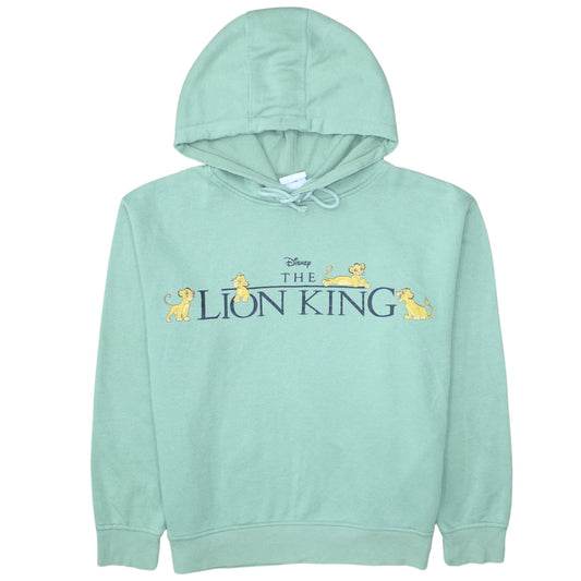 Disney Womens Green The Lion King Pullover Hoodie Size M 12/14