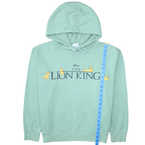 Disney Womens Green The Lion King Pullover Hoodie Size M 12/14