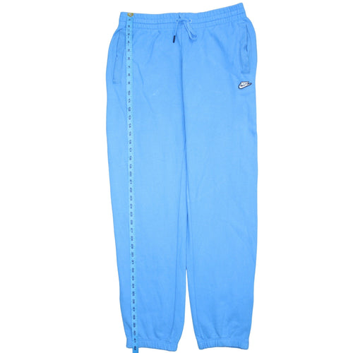 Nike Men's Blue Jogger Sweatpants Size M Fleece Sportswear