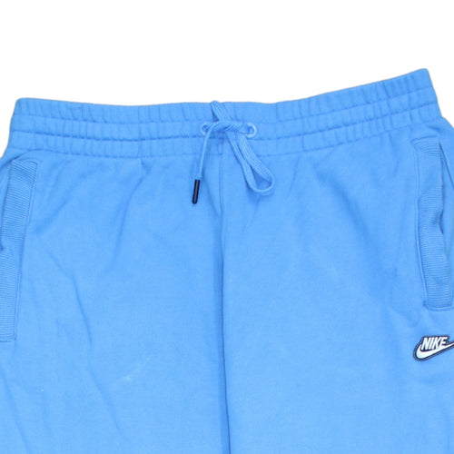 Nike Men's Blue Jogger Sweatpants Size M Fleece Sportswear